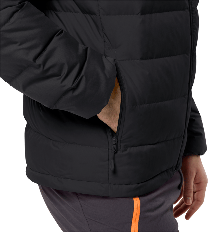 Jack Wolfskin Men's Ather Down Hoody Black Jack Wolfskin Jack Wolfskin Men's Ather Down Hoody Black Jack Wolfskin
