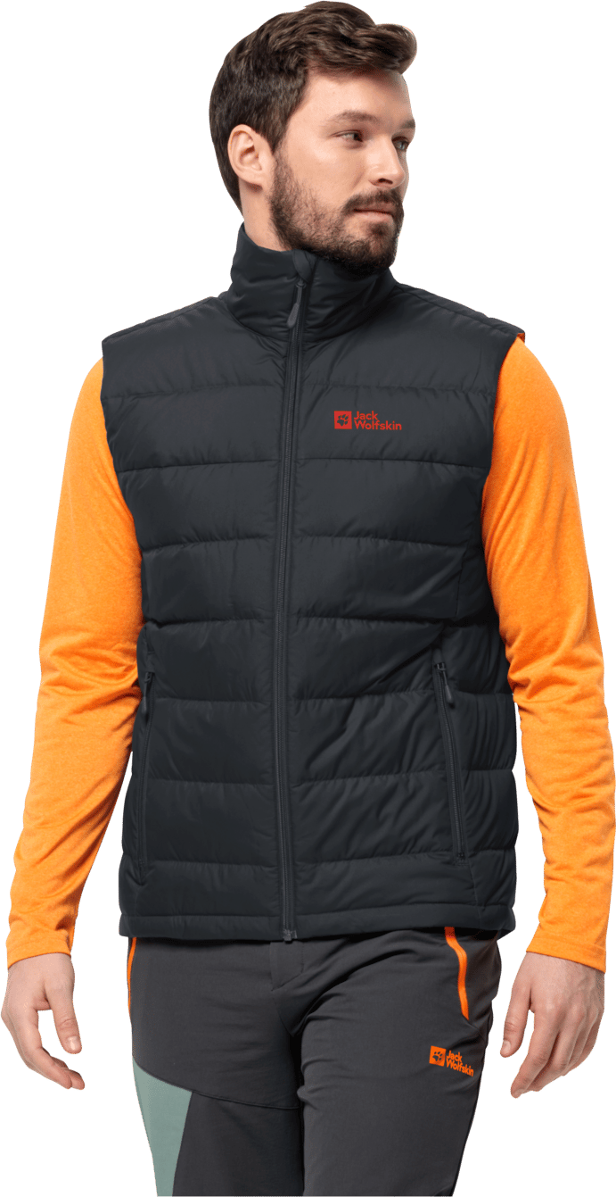 Jack Wolfskin Men's Ather Down Vest Phantom Jack Wolfskin