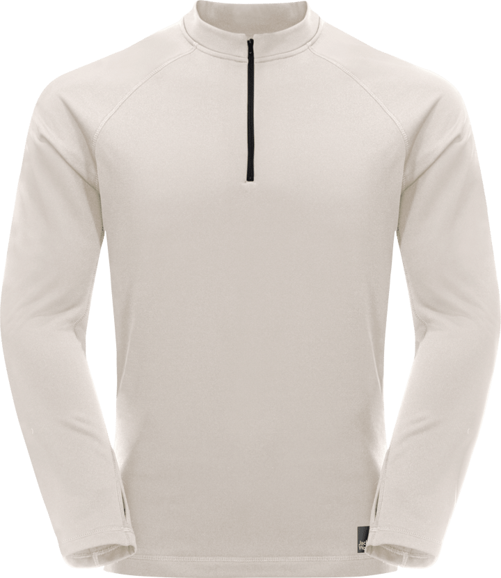 Jack Wolfskin Men's Bike Commute Halfzip Winter Pearl Jack Wolfskin