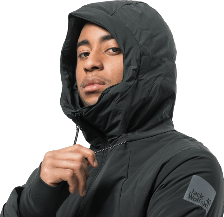 Jack Wolfskin Men's Bike Commute Insulated Jacket Phantom Jack Wolfskin