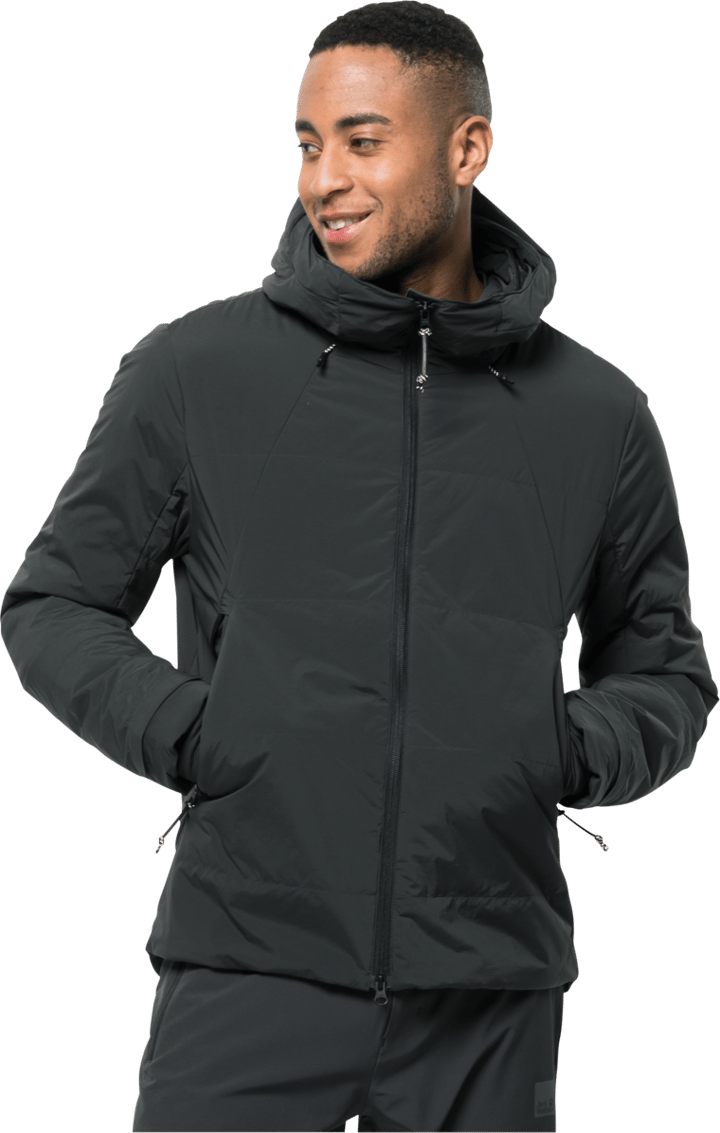 Jack Wolfskin Men's Bike Commute Insulated Jacket Phantom Jack Wolfskin