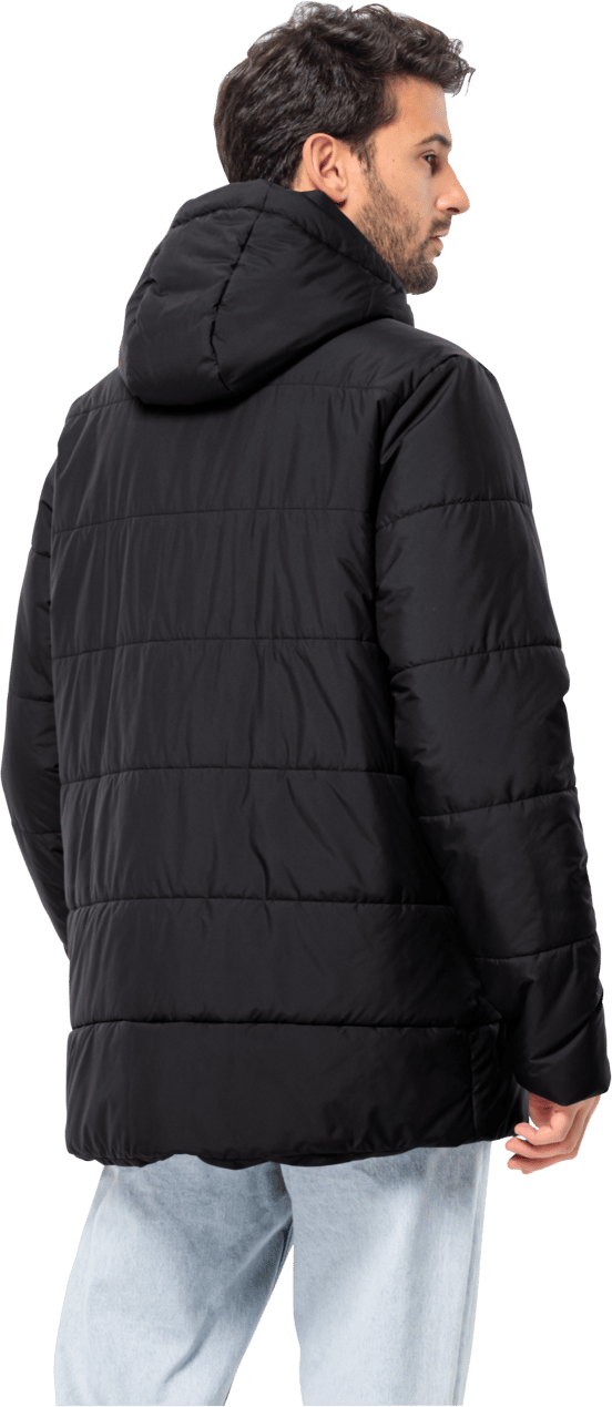 Jack Wolfskin Men's Deutzer Long Jacket Black Jack Wolfskin