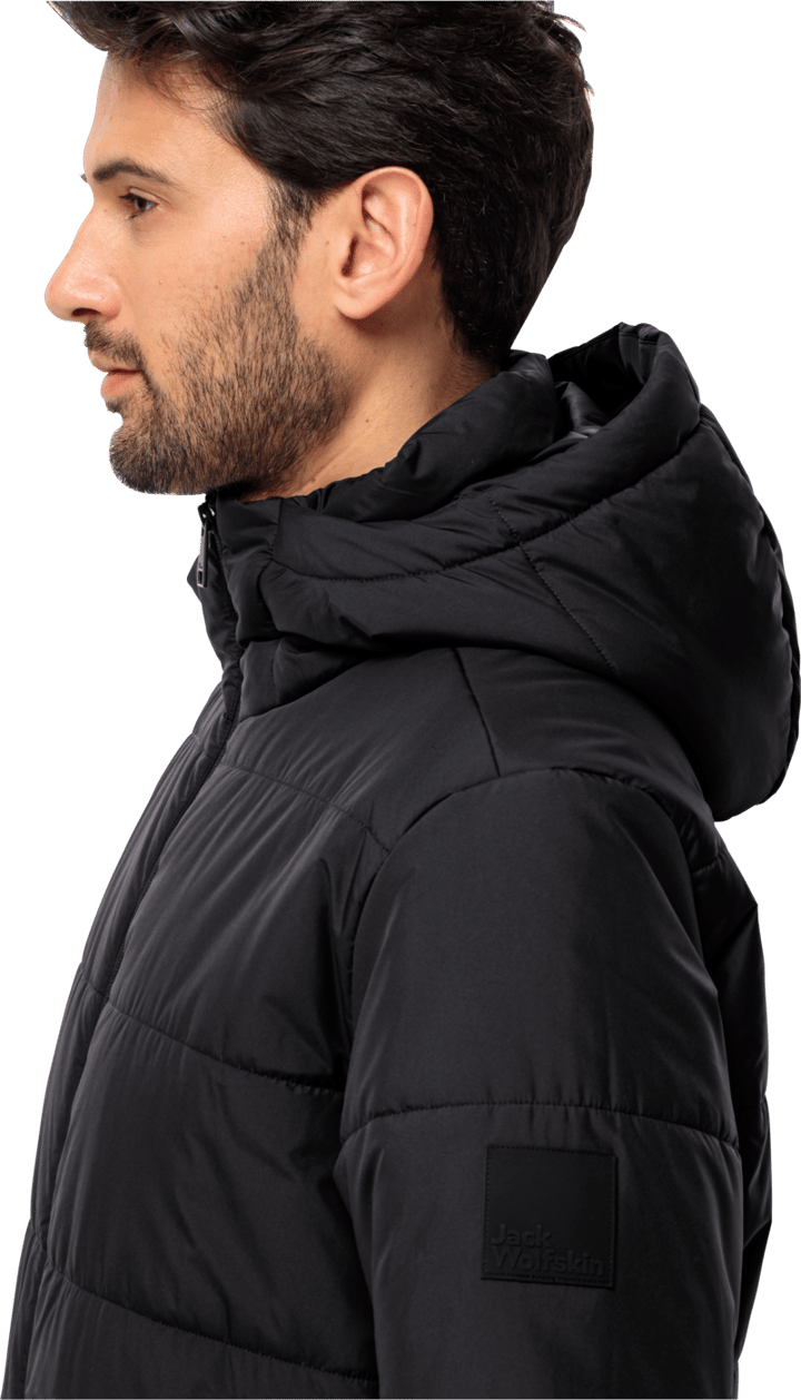 Jack Wolfskin Men's Deutzer Long Jacket Black Jack Wolfskin