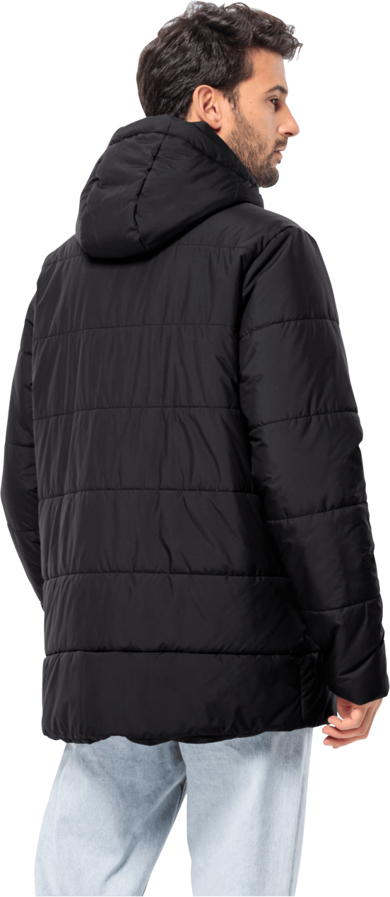 Jack Wolfskin Men's Deutzer Long Jacket Black Jack Wolfskin