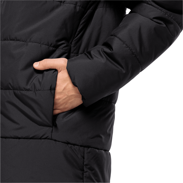 Jack Wolfskin Men's Deutzer Long Jacket Black Jack Wolfskin