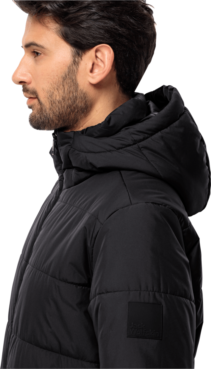 Jack Wolfskin Men's Deutzer Long Jacket Black Jack Wolfskin