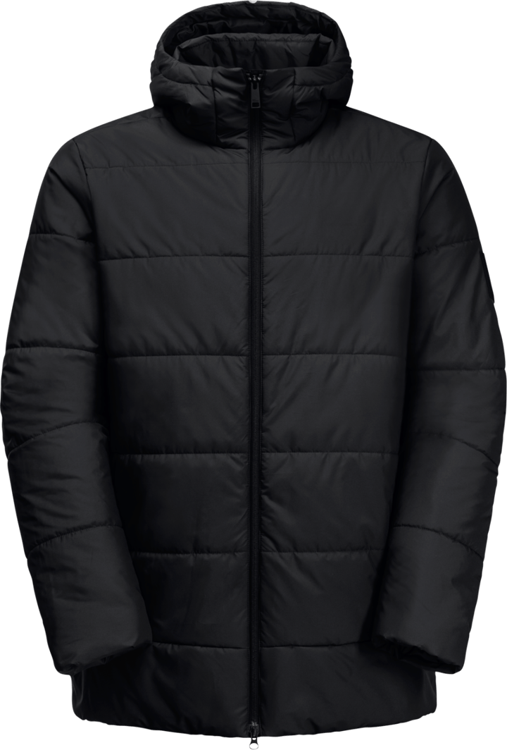 Jack Wolfskin Men's Deutzer Long Jacket Black Jack Wolfskin
