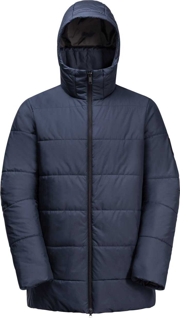 Jack Wolfskin Men's Deutzer Long Jacket Night Blue Jack Wolfskin