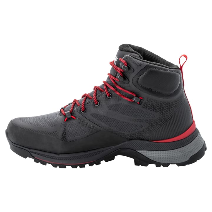 Jack Wolfskin Men's Force Striker Texapore Mid phantom / red Jack Wolfskin