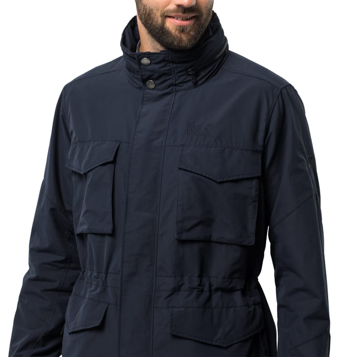 Jack Wolfskin Men's Freemont Fieldjacket Night Blue Jack Wolfskin Jack Wolfskin Men's Freemont Fieldjacket Night Blue Jack Wolfskin