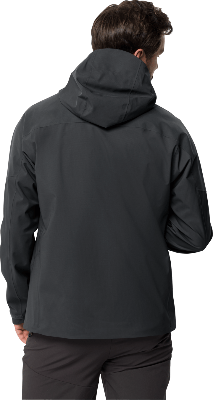 Jack Wolfskin Men's Kammweg 2-Layer Jacket Phantom Jack Wolfskin