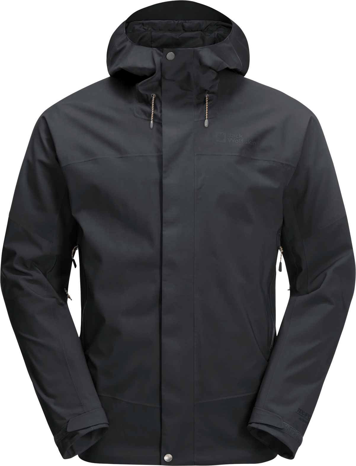 Jack Wolfskin Men's Kammweg 2-Layer Jacket Phantom