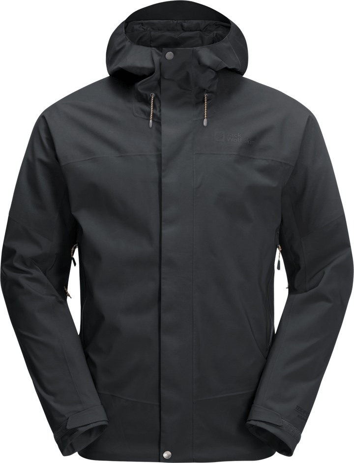 Jack Wolfskin Men's Kammweg 2-Layer Jacket Phantom Jack Wolfskin