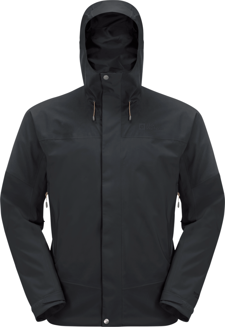 Jack Wolfskin Men's Kammweg 2-Layer Jacket Phantom Jack Wolfskin