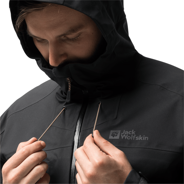 Jack Wolfskin Men's Kammweg 3-Layer Jacket Phantom Jack Wolfskin