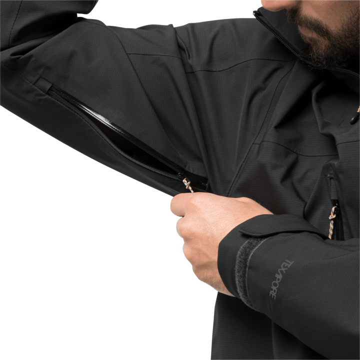Jack Wolfskin Men's Kammweg 3-Layer Jacket Phantom Jack Wolfskin