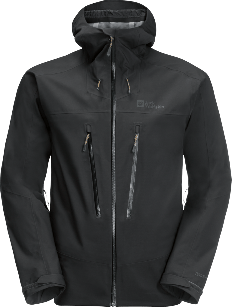 Jack Wolfskin Men's Kammweg 3-Layer Jacket Phantom