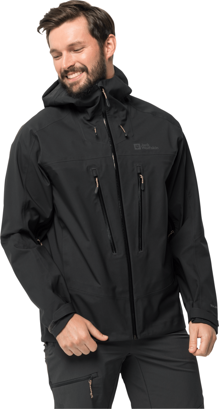 Men's Kammweg 3-Layer Jacket Phantom Jack Wolfskin