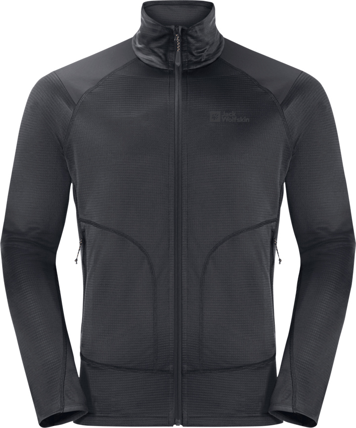 Jack Wolfskin Men's Kammweg Full Zip Phantom Jack Wolfskin
