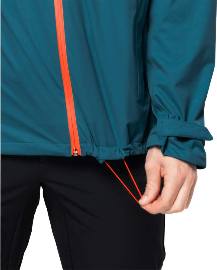 Jack Wolfskin Men's Koblat 3-Layer Jacket Blue Coral Jack Wolfskin Jack Wolfskin Men's Koblat 3-Layer Jacket Blue Coral Jack Wolfskin
