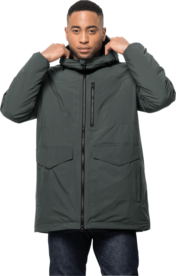 Men's Koenigsbau Parka Slate Green Jack Wolfskin