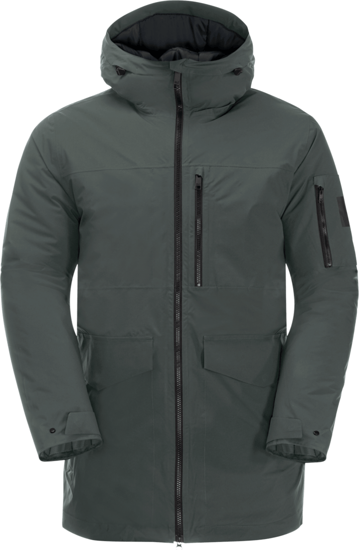 Men's Koenigsbau Parka Slate Green Jack Wolfskin