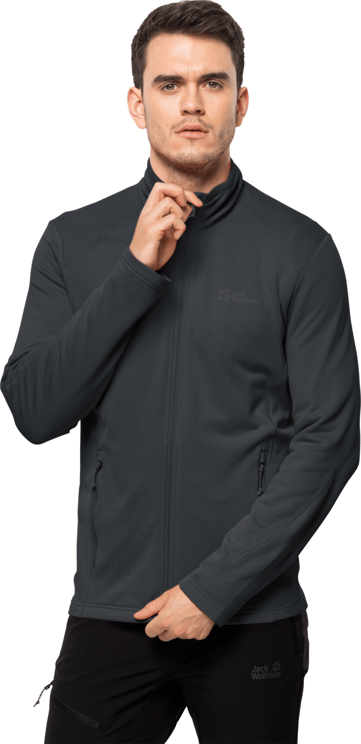 Jack Wolfskin Men's Kolbenberg Full Zip Phantom Jack Wolfskin