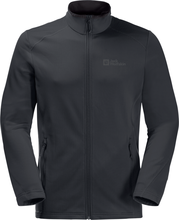 Jack Wolfskin Men's Kolbenberg Full Zip Phantom Jack Wolfskin Jack Wolfskin Men's Kolbenberg Full Zip Phantom Jack Wolfskin