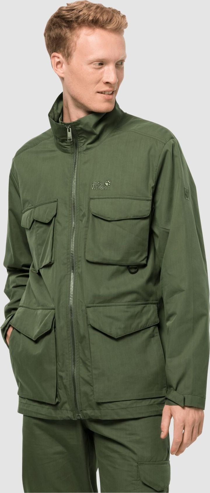 Jack Wolfskin Men's Lakeside Trip Jacket Greenwood Jack Wolfskin Jack Wolfskin Men's Lakeside Trip Jacket Greenwood Jack Wolfskin