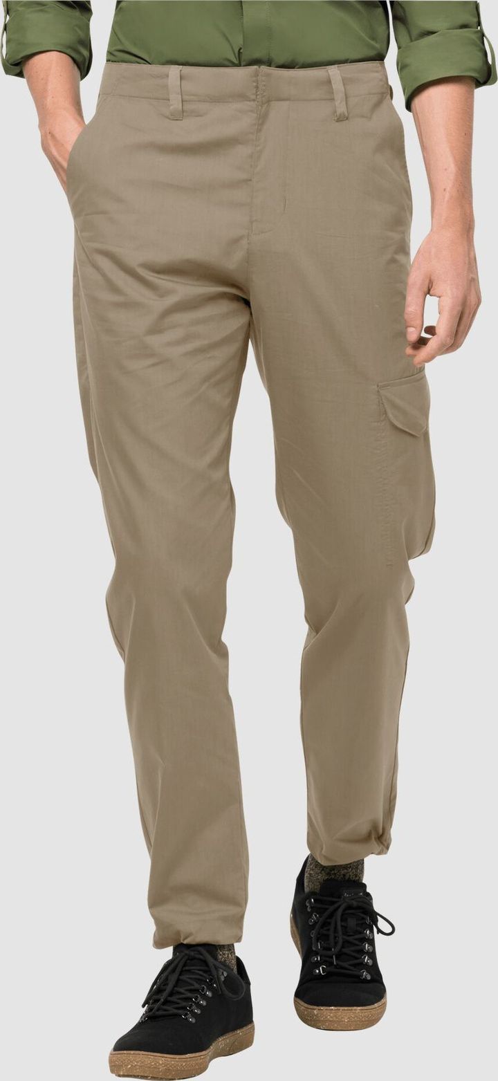 Jack Wolfskin Men's Lakeside Trip Pants Sand Dune Jack Wolfskin Jack Wolfskin Men's Lakeside Trip Pants Sand Dune Jack Wolfskin