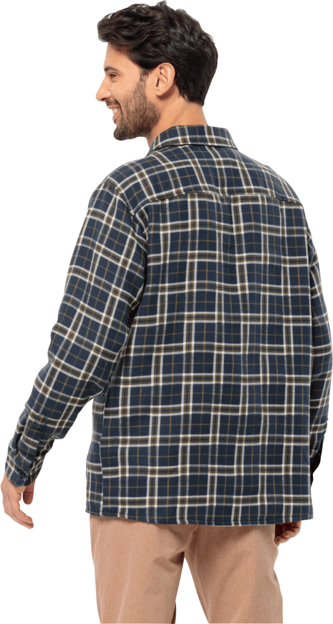 Jack Wolfskin Men's Morgenluft Shirt Night Blue 41 Jack Wolfskin