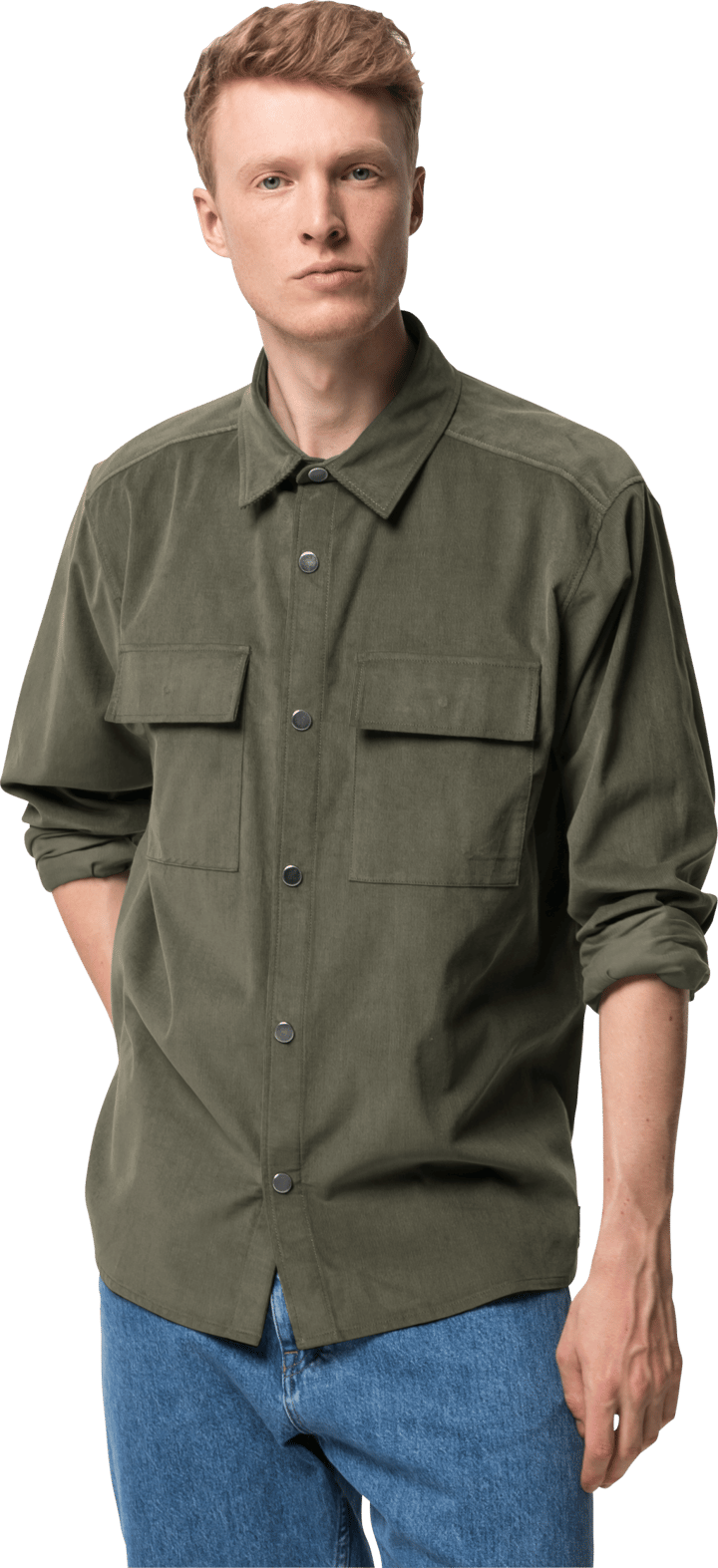 Men's Nature Shirt Dusty Olive Jack Wolfskin