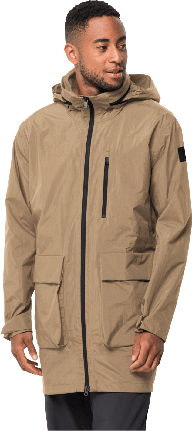 Jack Wolfskin Men's Norden Port Parka Sand Storm Jack Wolfskin