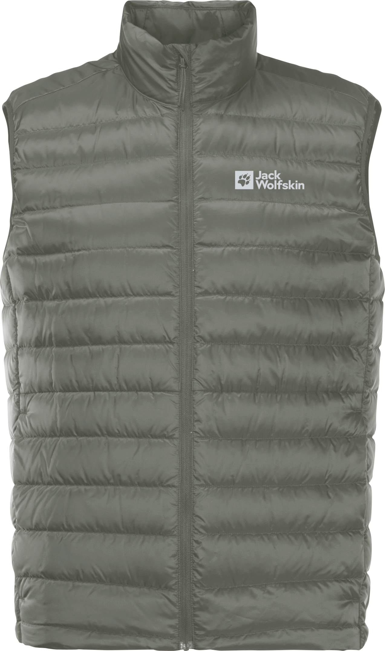 Jack Wolfskin Men’s Pack & Go Down Vest Gecko Green