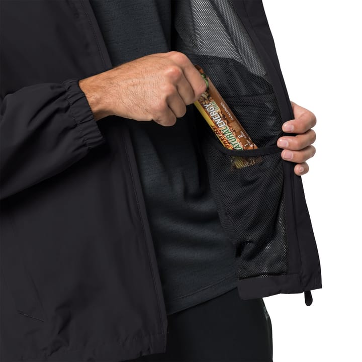 Jack Wolfskin Men's Stormy Point Jacket (2021) Black Jack Wolfskin Jack Wolfskin Men's Stormy Point Jacket (2021) Black Jack Wolfskin