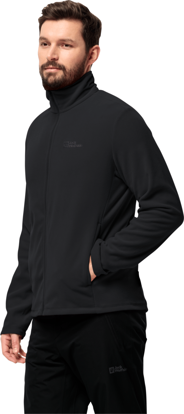 Jack Wolfskin Men's Taunus Full Zip Black Jack Wolfskin