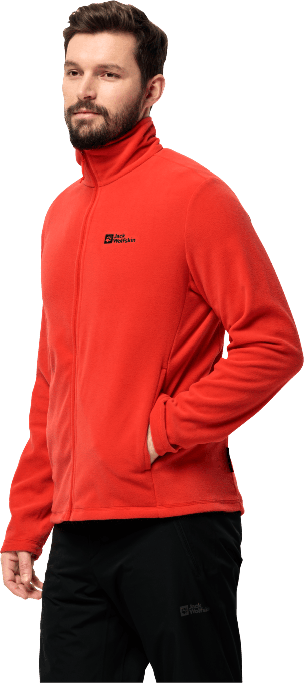 Jack Wolfskin Men's Taunus Full Zip Strong Red Jack Wolfskin