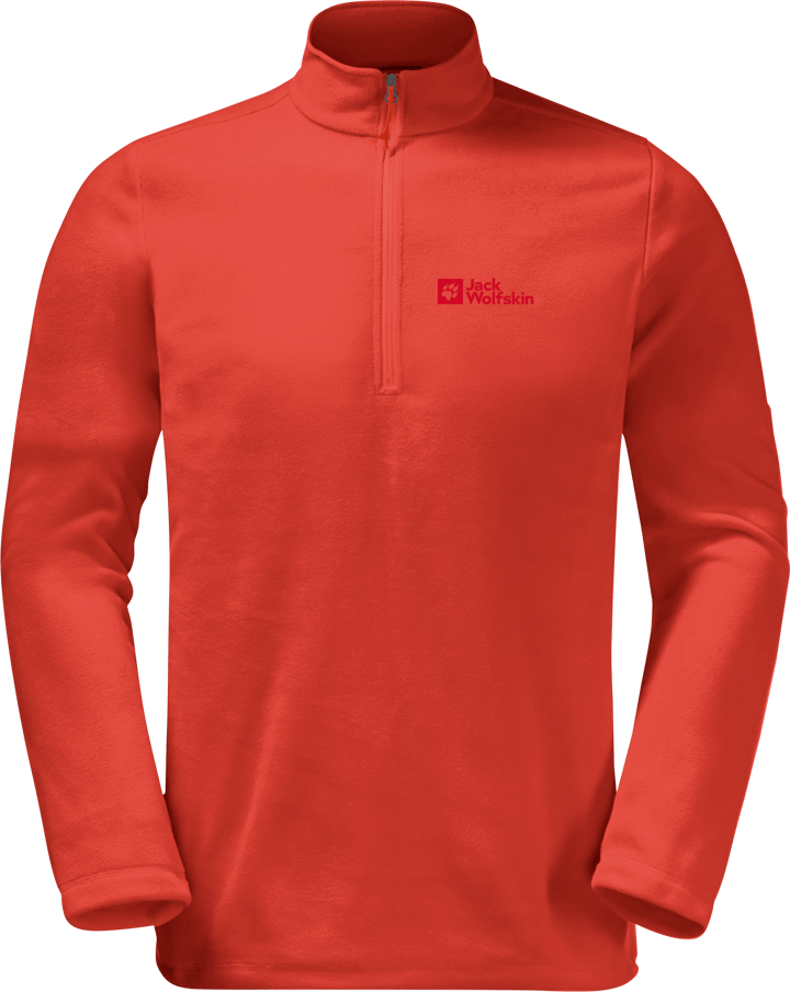 Jack Wolfskin Men's Taunus Halfzip Strong Red Jack Wolfskin Jack Wolfskin Men's Taunus Halfzip Strong Red Jack Wolfskin