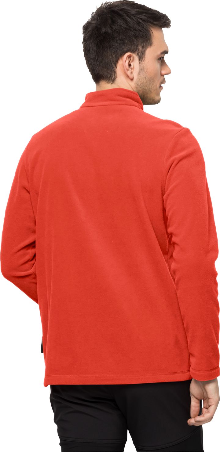 Jack Wolfskin Men's Taunus Halfzip Strong Red Jack Wolfskin Jack Wolfskin Men's Taunus Halfzip Strong Red Jack Wolfskin
