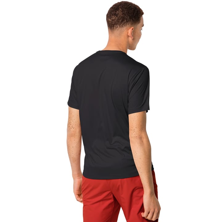 Jack Wolfskin Men's Tech Tee Black Jack Wolfskin