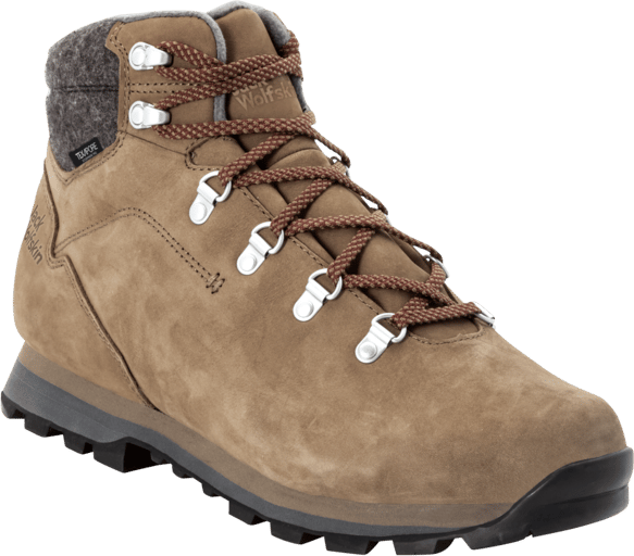 Jack Wolfskin Men's Thunder Bay Texapore Mid Light Brown / Light Grey