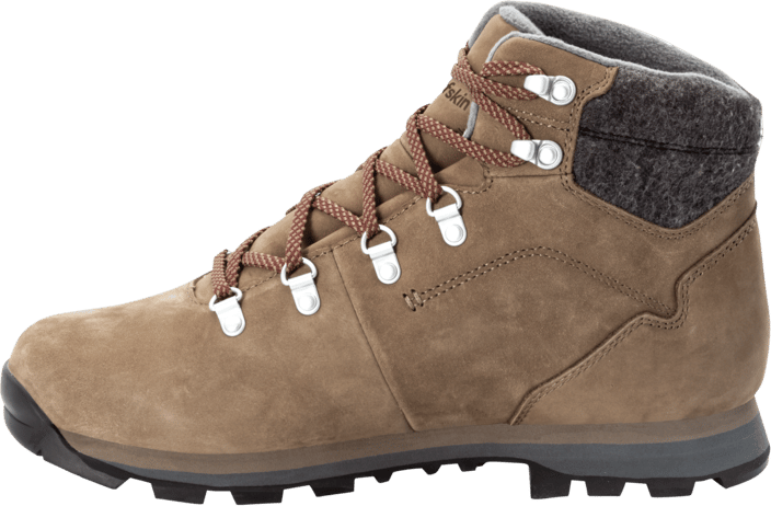 Jack Wolfskin Men's Thunder Bay Texapore Mid Light Brown / Light Grey Jack Wolfskin