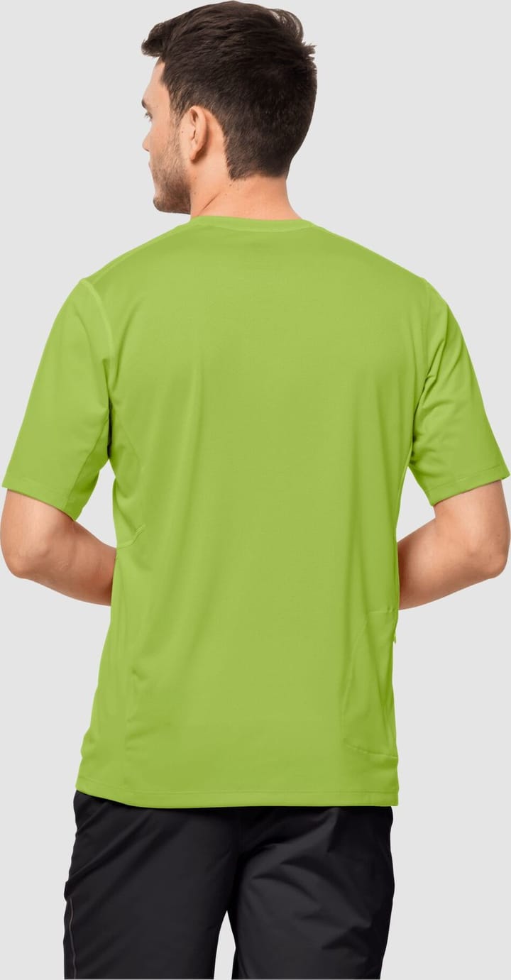 Jack Wolfskin Men's Tourer Vent Tee Spring Lime Jack Wolfskin