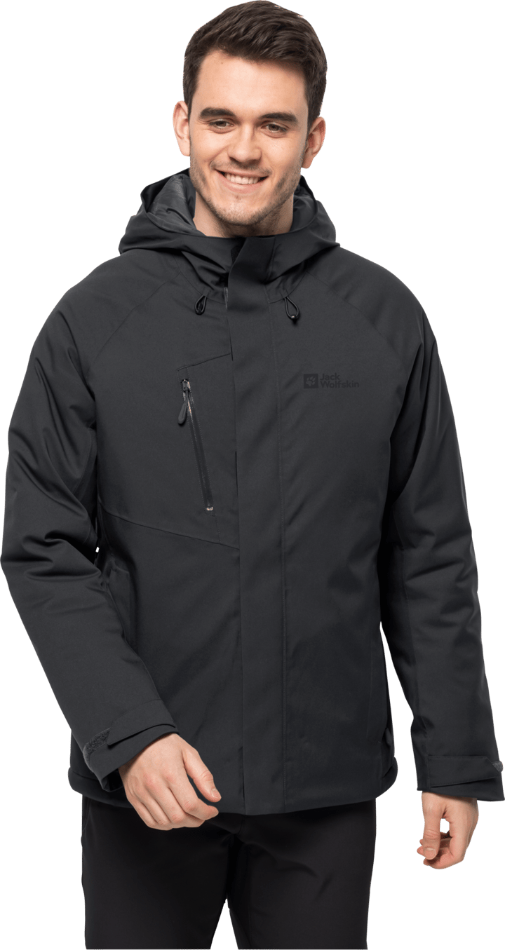 Men's Troposphere Insulated Jacket Black Jack Wolfskin