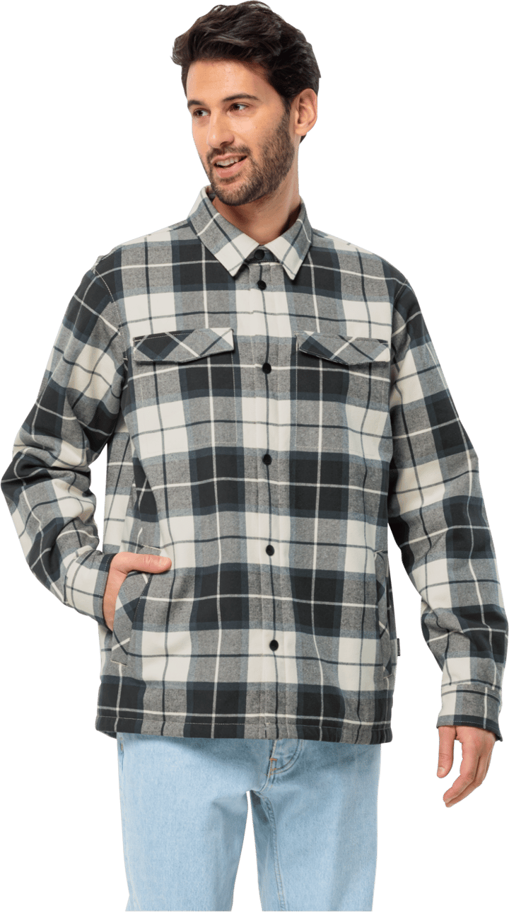 Men's Van View Shirt Cotton White 41 Jack Wolfskin