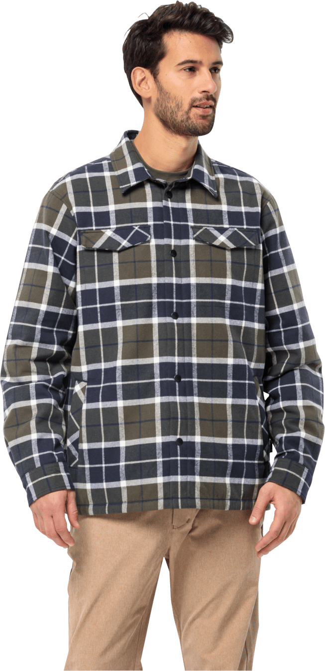 Men's Van View Shirt Night Blue 41 Jack Wolfskin