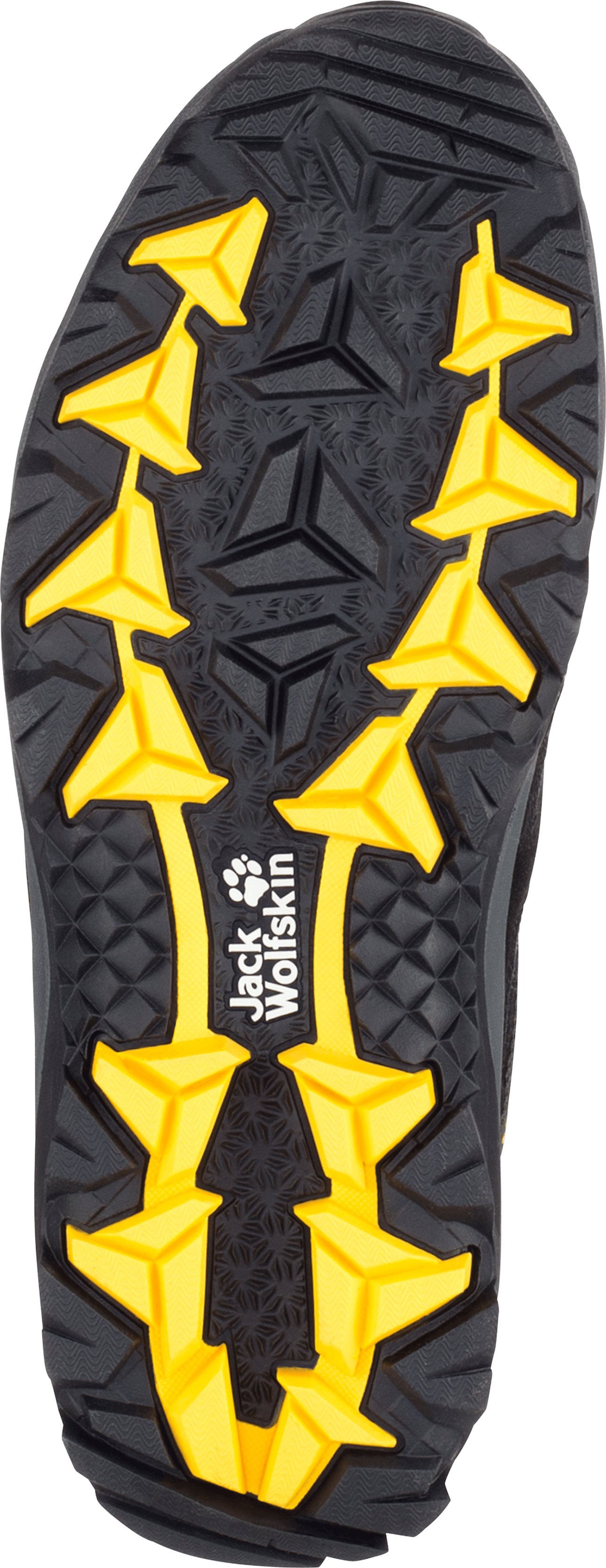 Jack Wolfskin Men's Vojo Texapore Low Black/Burly Yellow XT