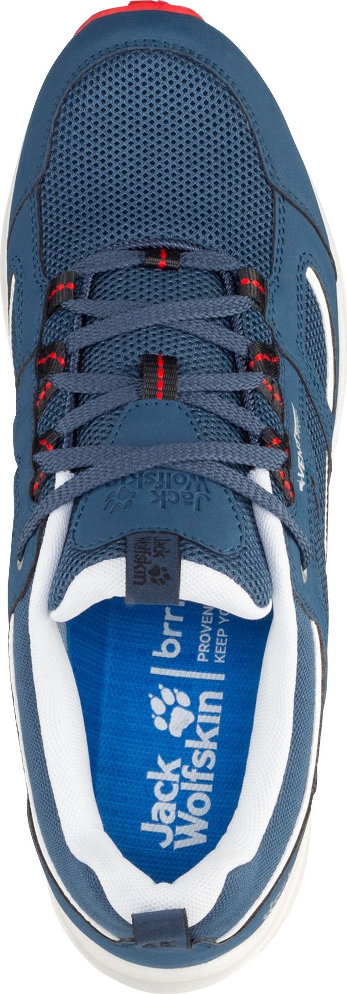 Jack Wolfskin Men's Vojo 3 Vent Low Dark Blue / Red Jack Wolfskin