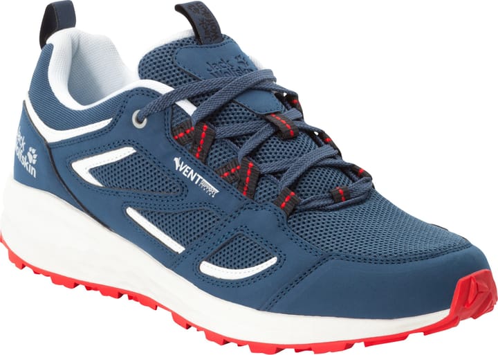 Jack Wolfskin Men's Vojo 3 Vent Low Dark Blue / Red Jack Wolfskin