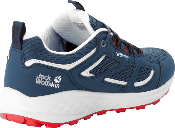Jack Wolfskin Men's Vojo 3 Vent Low Dark Blue / Red Jack Wolfskin